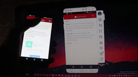 mirrorgo android test easytutoriel
