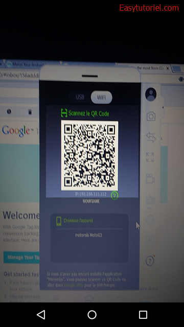 mirrorgo qr code wifi