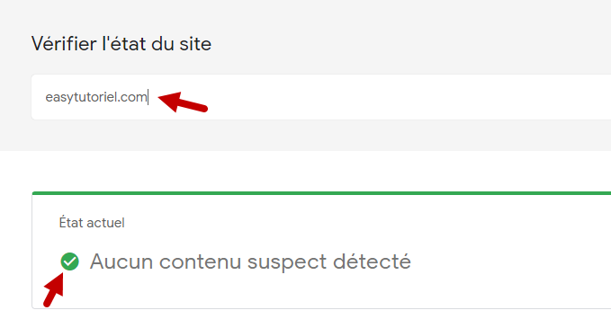 authenticite fiabilite surete site internet 7 verifier etat du site google