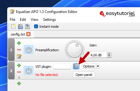 windows 432hz 10 ouvrir plugin