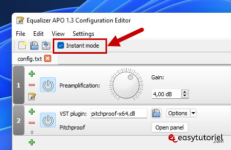 windows 432hz 14 apo equalizer instant mode easy