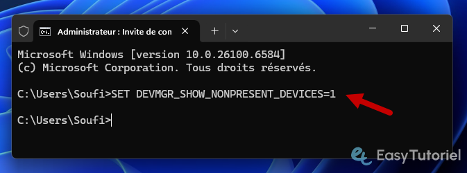 set devmgr show nonpresent devices 1