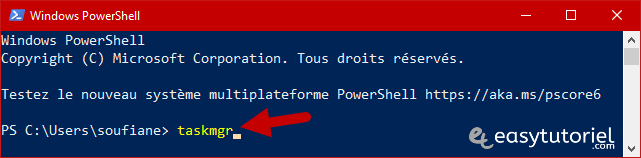 способы открыть диспетчер задач windows 10 12 PowerShell