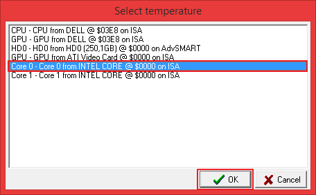 speedfan temperature