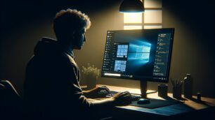 inverser couleurs mode sombre windows