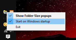 3 folder size demarrage windows