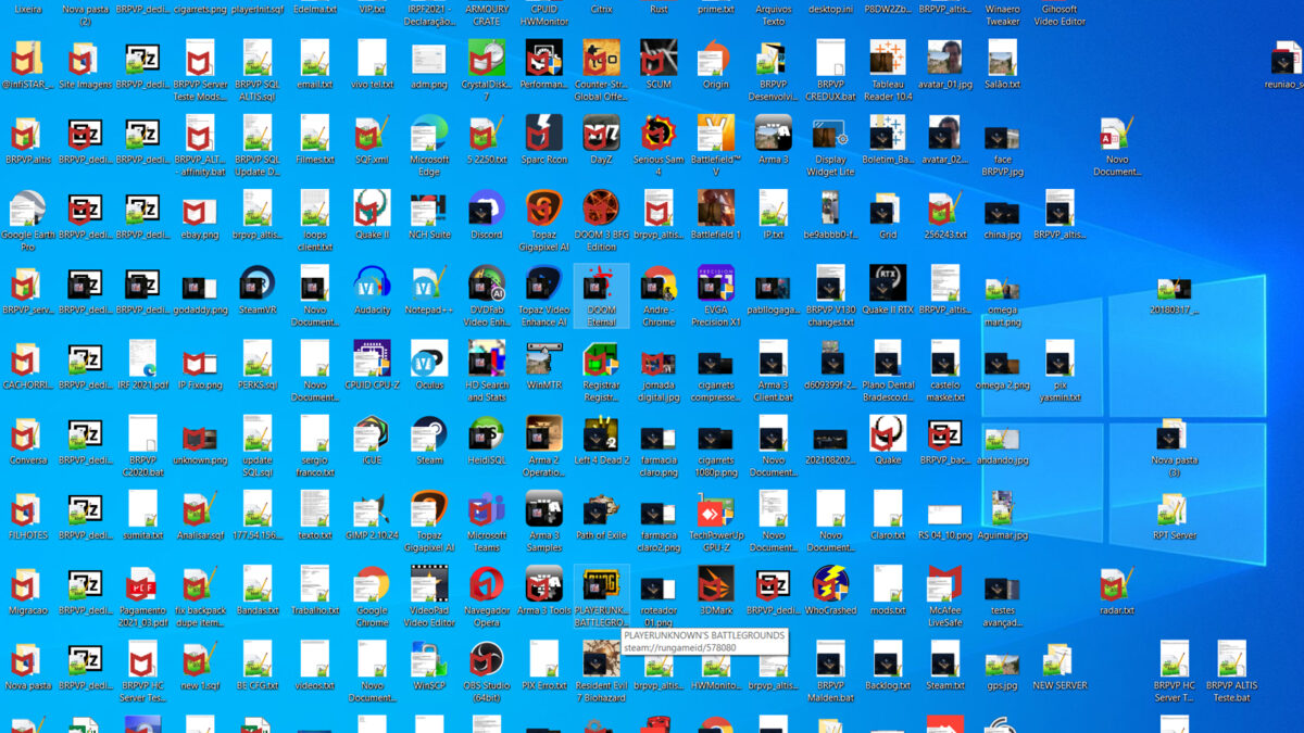 Restaurer lorganisation des icones du Bureau sous Windows