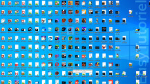 restaurer organisation icones bureau windows 10