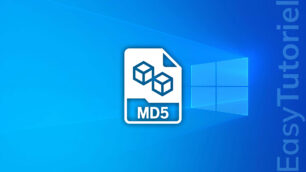 hash SHA1 MD5 fichiers windows 10