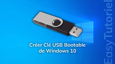 creer cle USB bootable Rufus Windows 10