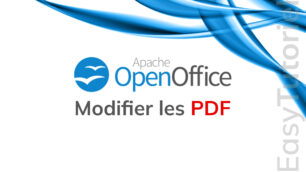 modifier PDF avec OpenOffice windows