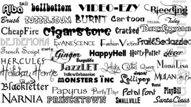 trouver police utlisee logo font