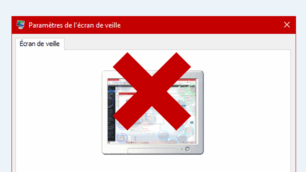 desactiver economiseur ecran de veille tutoriel