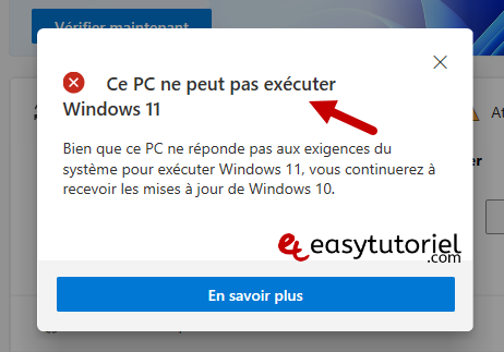 verifier rendre pc compatible windows 11 compatibilite tpm 4