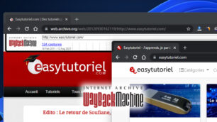 ancienne version site web waybackmachine web archive archif ancien tutoriel facile