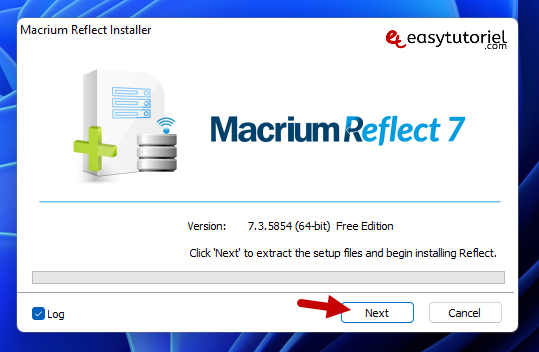 cloner disque dur ssd cle usb partition systeme rapide gratuit Macrium Reflect 3 installer
