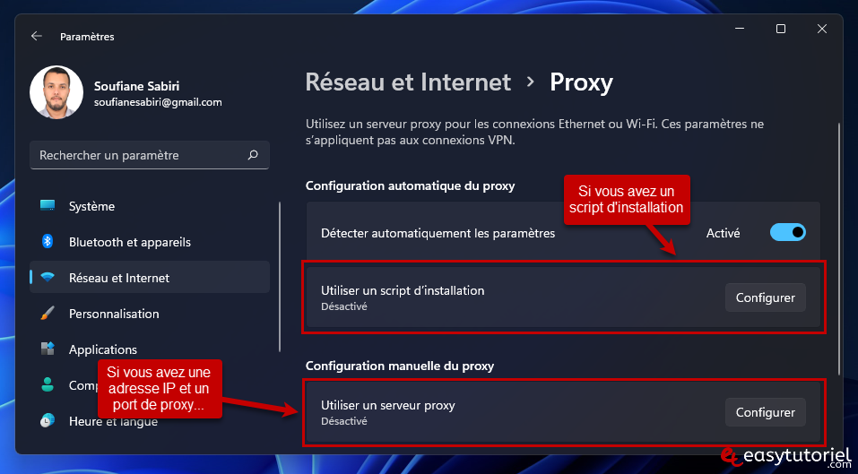 configurer proxy internet anonymat windows 11 2 utiliser un proxy reseau et internet