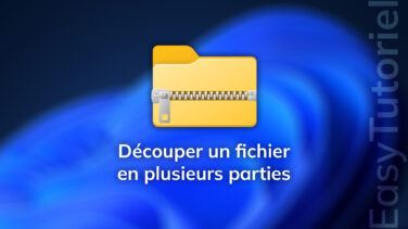decouper un fichier en plusieurs parties
