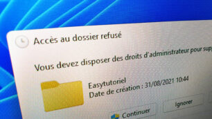 empecher suppression supprimer fichier dossier windows 11 tutoriel facile
