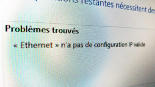 ethernet n a pas de configuration IP valide solution reparer erreur depannage internet tutoriel facile gratuit