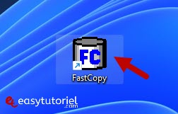 fast copy copier gros fichiers rapidement ultra rapide 3 raccourci bureau