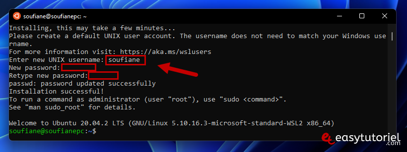 installer bash ubuntu wsl linux sous systeme windows 11 8 installation installing