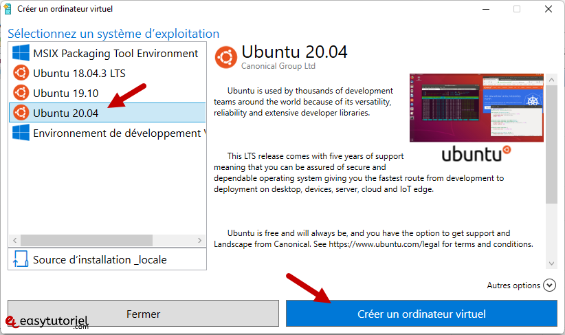 installer hyper v virtualisation windows 11 machine virtuelle 9 ubuntu 20 creer ordinateur virtuel