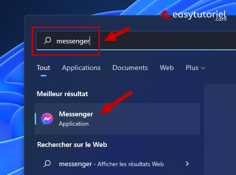 Facebook chat application