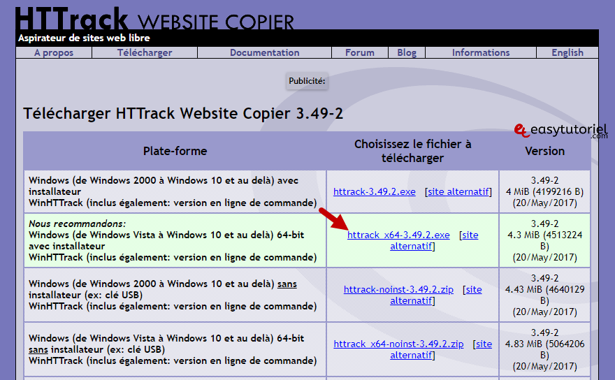 meilleur aspirateur sites web internet aspirer scraper html hors ligne navigation sans internet 1