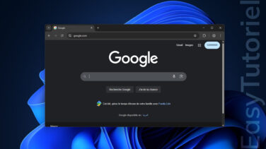 mode sombre partout chrome