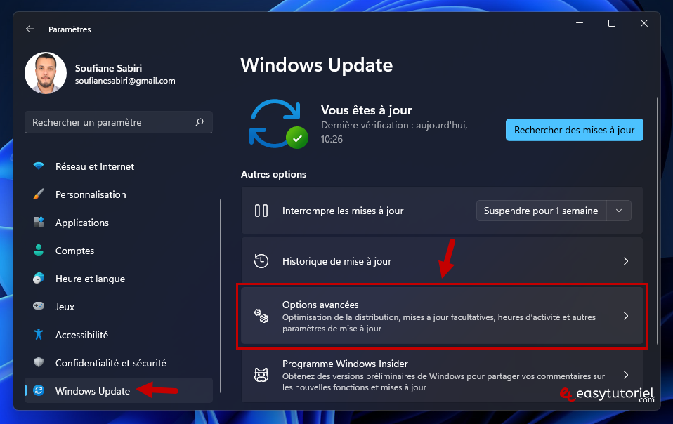 nettoyer windows 11 rapide optimiser tuto 16 parametres windows update options avancees