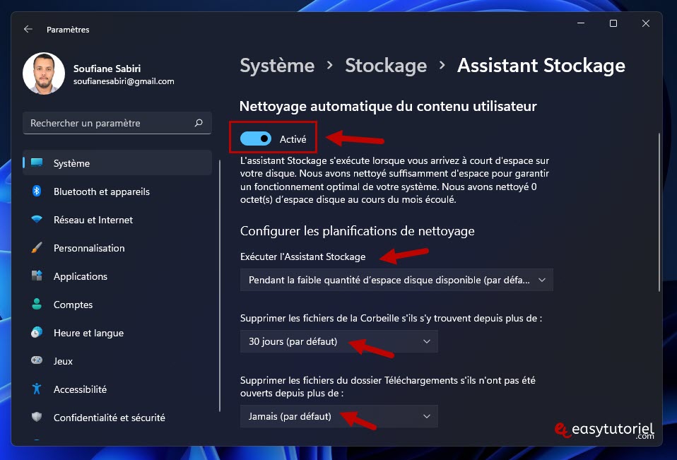 nettoyer windows 11 rapide optimiser tuto 7 assistant stockage