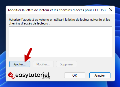 reparer cle usb endommagee flasher windows 11 3 ajouter lettre