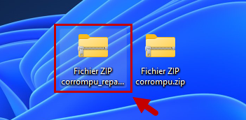 reparer fichier zip windows 11 ziprepar 4 fichier zip repare avec succes