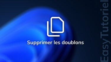 supprimer les doublons fichiers windows 11