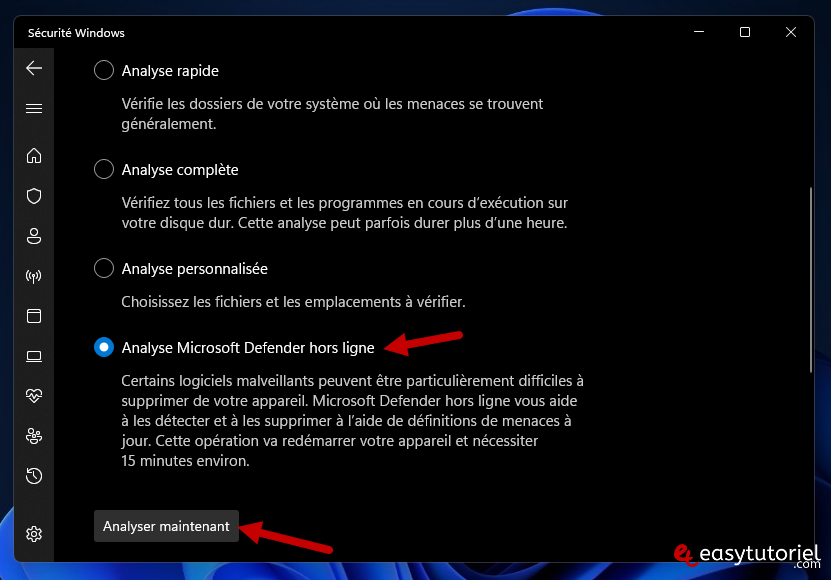 supprimer tous les virus windows 11 nettoyer systeme adware spyware trojan 6 windows defender offline