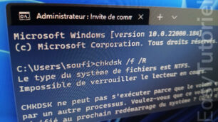 chkdsk tutoriel complet windows 11