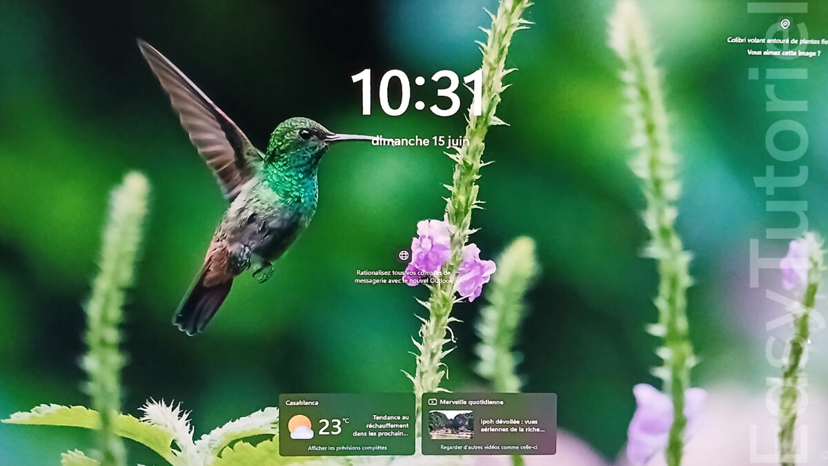desactiver ecran de verrouillage windows 11