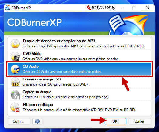 graver un cd audio windows 1 cdburnerxp disque audio