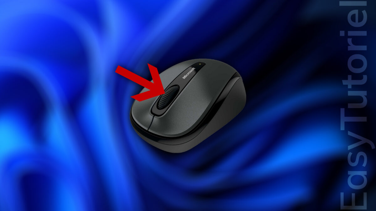 reparer molette roulette souris windows