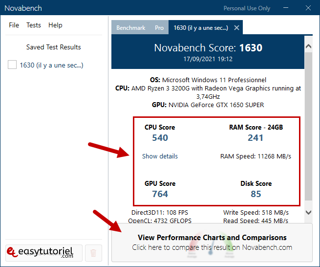 tester performance windows 11 benchmark 21 novabench