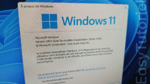 verifier la version de windows pc
