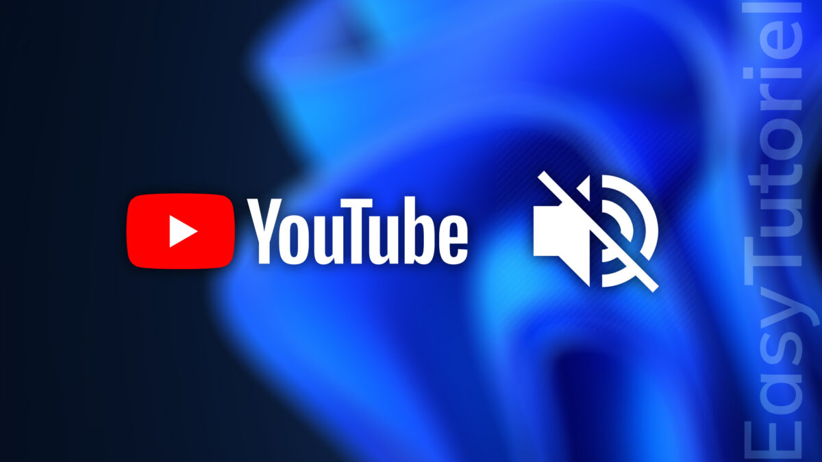 pas de son sur YouTube solution