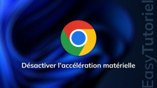 desactiver acceleration materielle google chrome windows