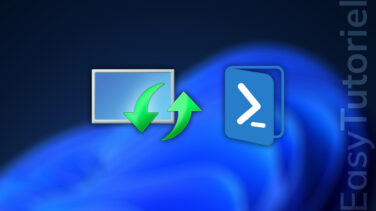 installer mises a jour via powershell windows 11