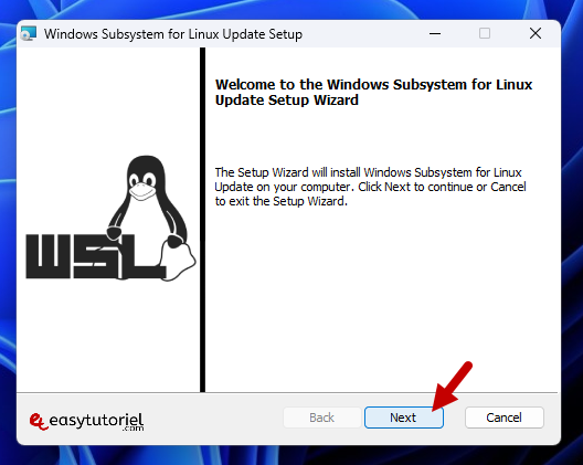 windows subsystem for linux update setup