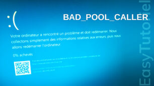 erreur ecran bleu BAD POOL CALLER bsod