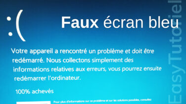 faux ecran bleu bsod