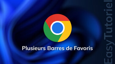 plusieurs barres de favoris google chrome