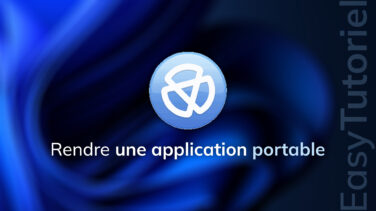 rendre une application logiciel portable windows